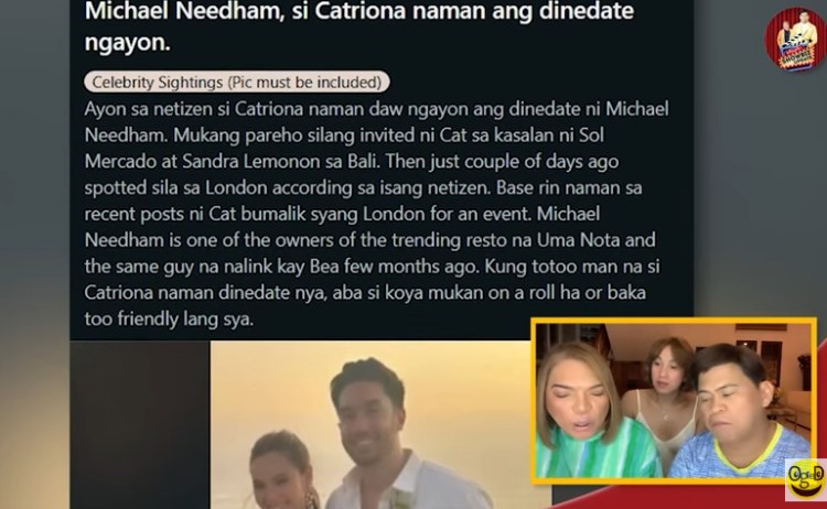 catriona gray michael needham