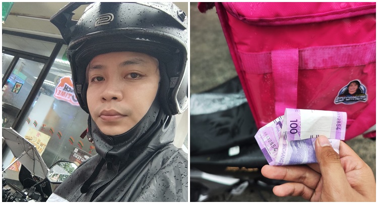 Delivery Rider Foreigner Food Delivery Rider Praises Generous Foreigner Customer | PhilNews