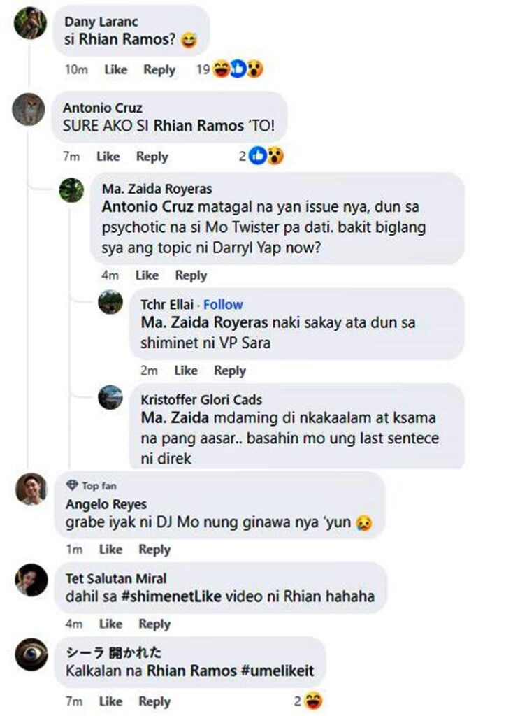 rhian ramos comments