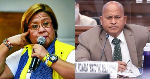 Leila de Lima, Bato dela Rosa