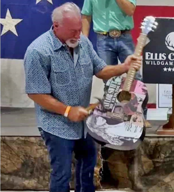 Taylor Swift-signed guitar 1