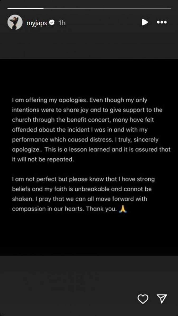Julie Anne San Jose Breaks Silence On Her Controversial Church