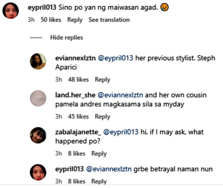 sofia andres comments