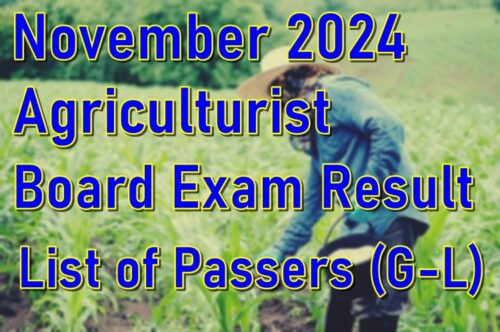 Agriculture Board Exam Result November 2024
