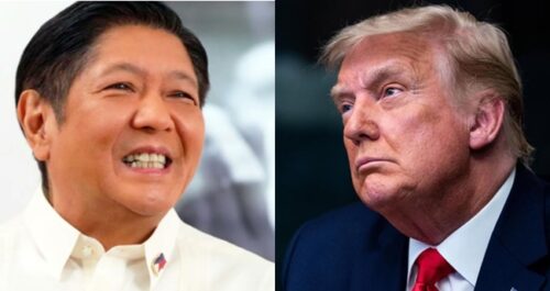 Bongbong Marcos, Donald Trump