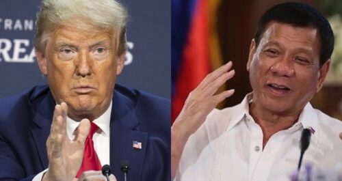Rodrigo Duterte, Donald Trump