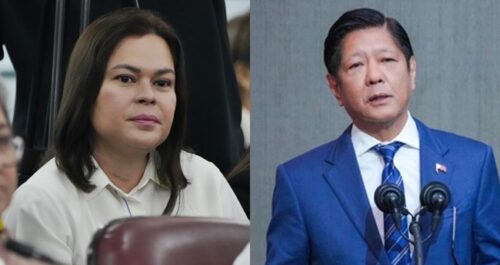 Sara Duterte, Bongbong Marcos