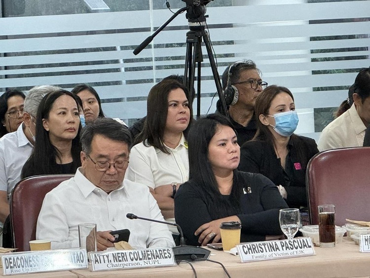Sara Duterte House Hearing