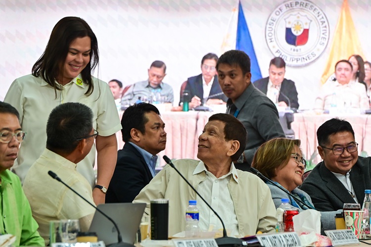 Sara Duterte, Rodrigo Duterte