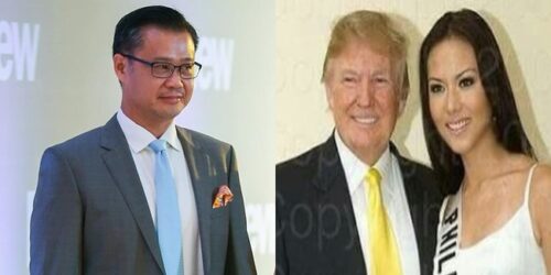 Win Gatchalian, Bianca Manalo, Donald Trump