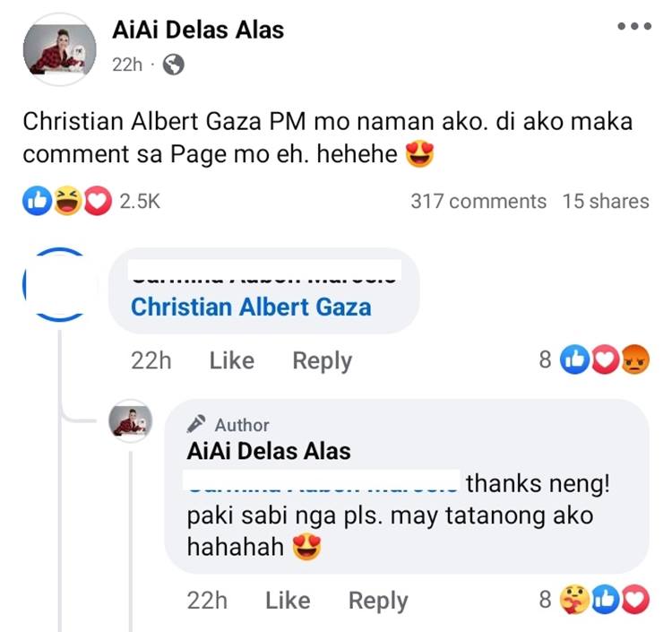 ai-ai delas alas post