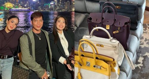 heart evangelista glam team bags