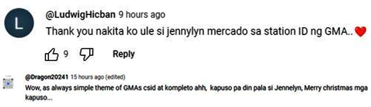 jennylyn mercado comments