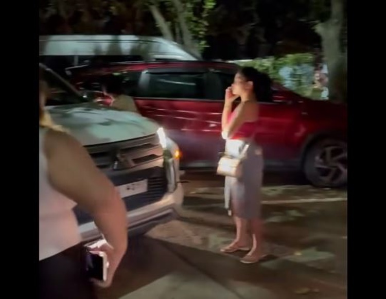 PINK PARKING GIRL