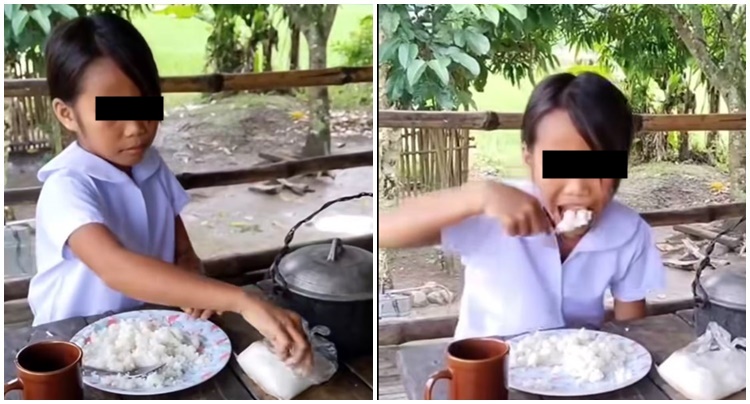 Young Girl Who Had Salt & Water as Her Meal Before School Touches Netizens'  Hearts| PhilNews