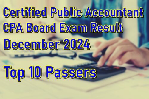CPA Board Exam Result December 2024