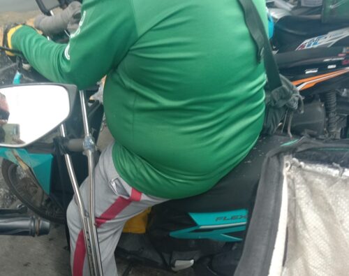 Hardworking Delivery Rider