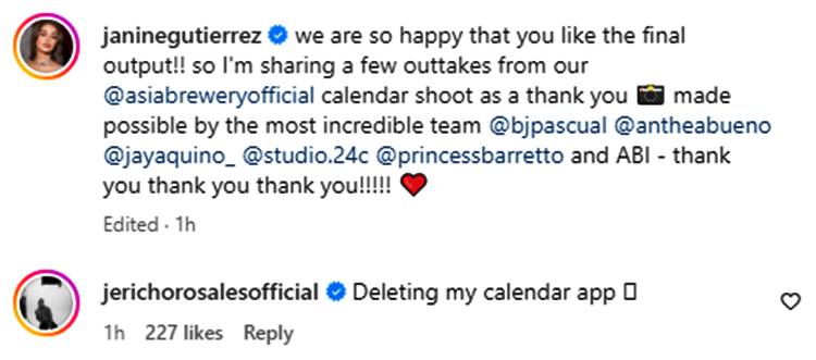 jericho rosales comment