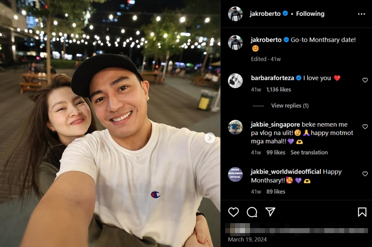 Barbie Forteza and Jak Roberto
