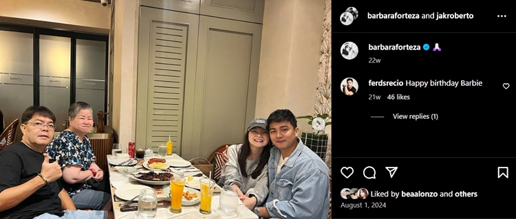 Barbie Forteza and Jak Roberto