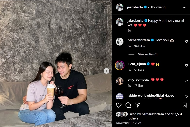 Barbie Forteza and Jak Roberto