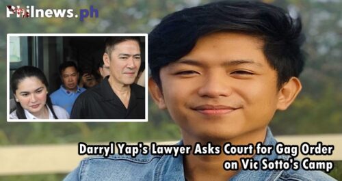 Darryl Yap Lawyer Gag Order