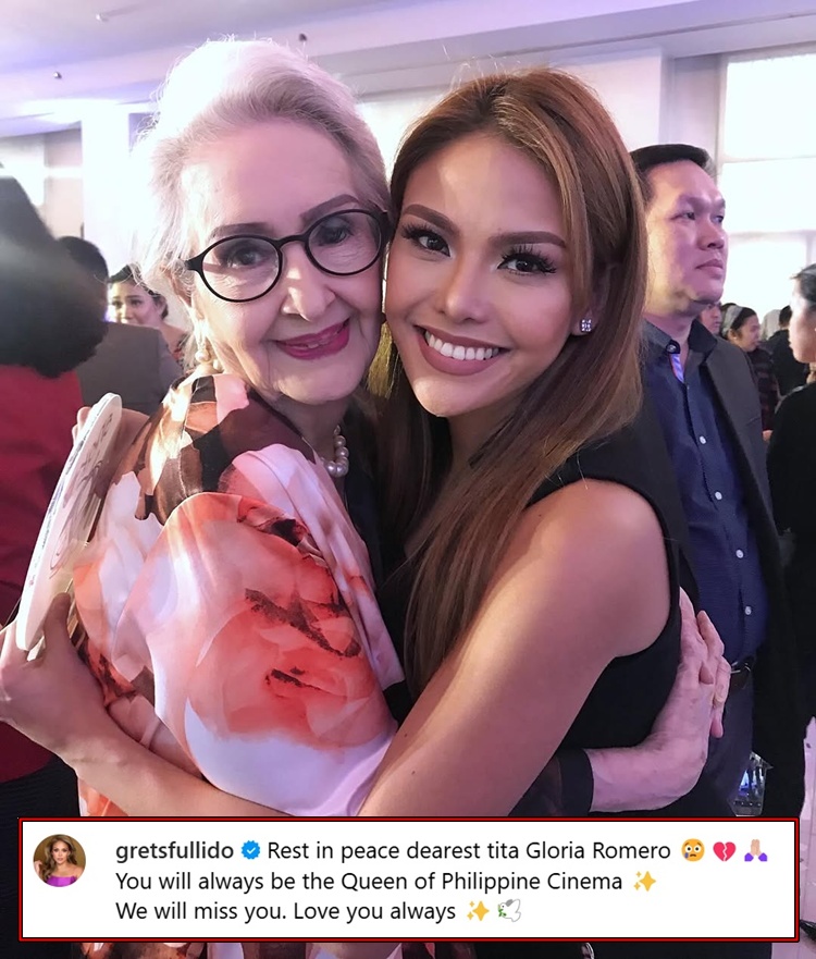Gretchen Fullido, Gloria Romero