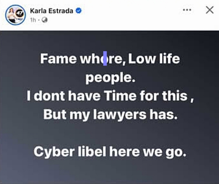 karla estrada post