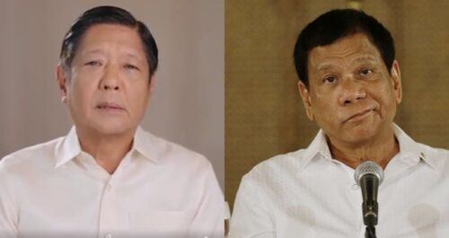 Bongbong Marcos, Rodrigo Roa Duterte