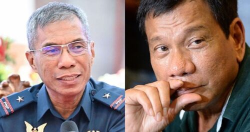 Rodrigo Duterte, CIDG Chief Nicholas Torre