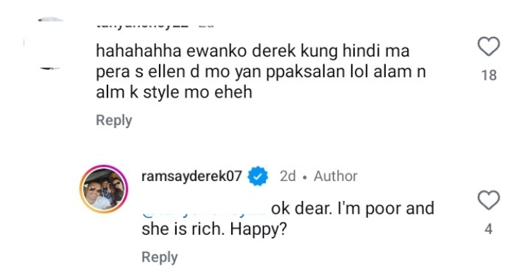 derek ramsay post