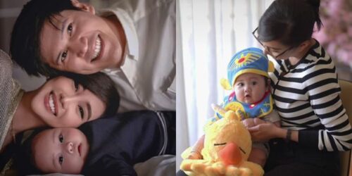 Alodia Gosiengfiao, Christopher Quimbo, Baby Cameron 1