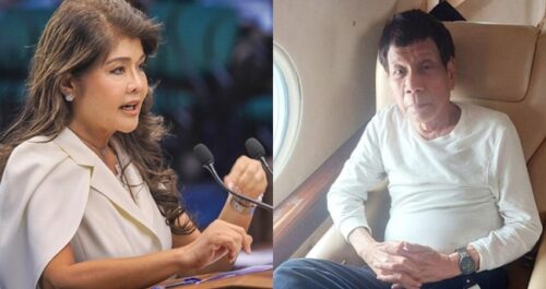 Imee Marcos, Rodrigo Duterte