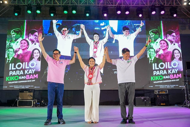 Leni Robredo, Kiko Pangilinan, Bam Aquino