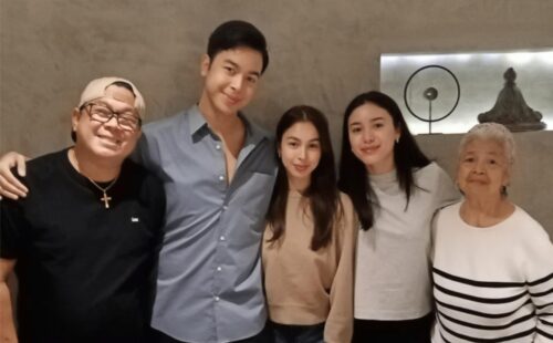 Dennis Padilla, Julia, Claudia, Leon Barretto