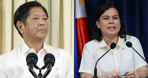 Sara Duterte, Bongbong Marcos