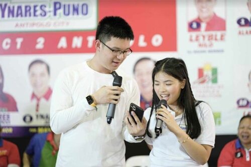 Bimby Aquino and Cassandra Ynares