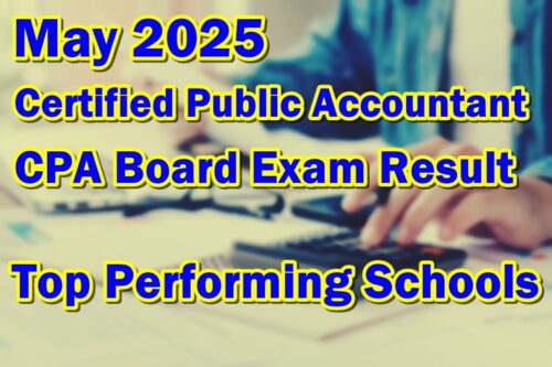 CPA Board Exam Result May 2025