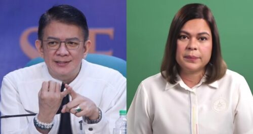 Chiz Escudero, Sara Duterte