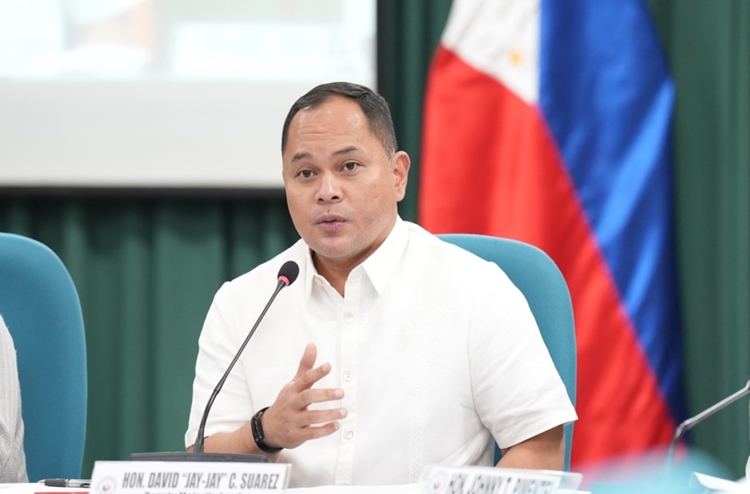 Deputy Speaker Quezon 2nd district Rep. David Suarez