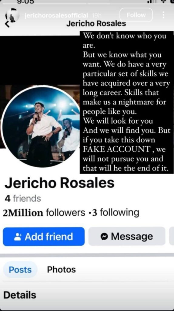 Jericho Rosales IG Story