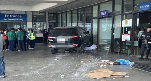 NAIA Terminal 1 Accident