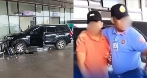 NAIA Terminal 1 Accident