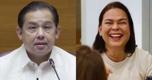 Sara Duterte, Martin Romualdez