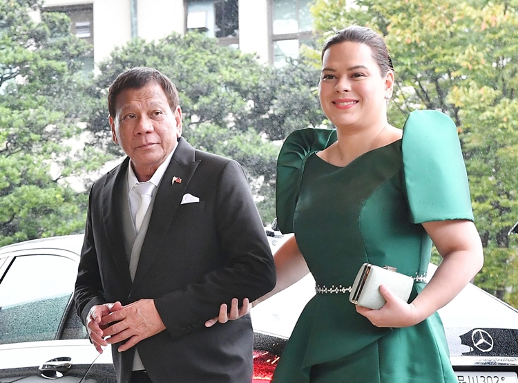 Sara Duterte, Rodrigo Roa Duterte