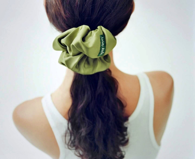 bahay kubo scrunchie