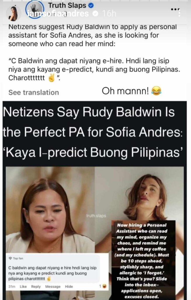 sofia andres post
