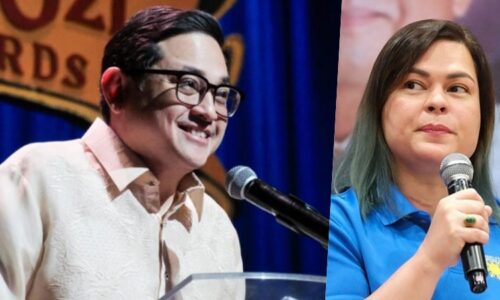 Bam Aquino, Sara Duterte