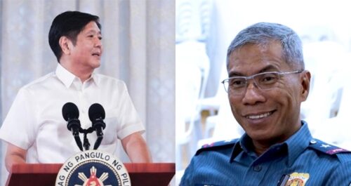 Bongbong Marcos, PNP Chief Nicolas Torre III