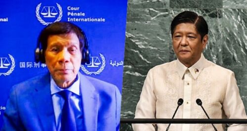Bongbong Marcos, Rodrigo Duterte ICC